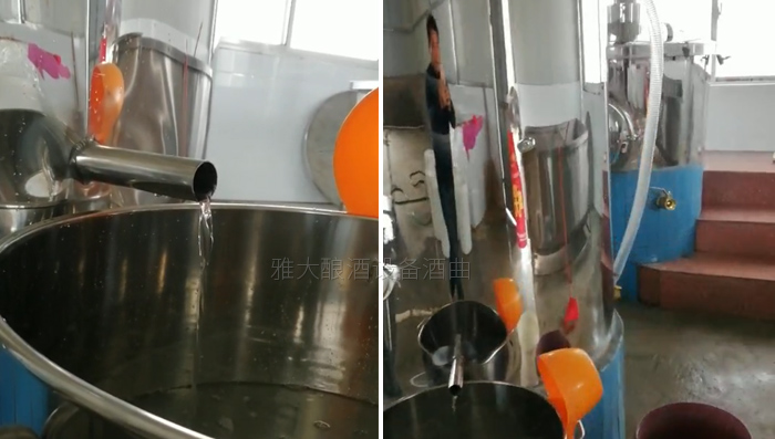 9.18-學員做酒設備出酒中